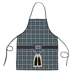 ScotsTee Shop Scottish Oliphant Dress Clan Highland Kilt Sporran Tartan Apron