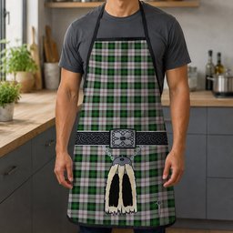 ScotsTee Shop Scottish Ross Arisaid Clan Highland Kilt Sporran Tartan Apron