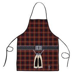 ScotsTee Shop Scottish Perry Dress Clan Highland Kilt Sporran Tartan Apron