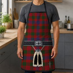 ScotsTee Shop Scottish Ross Clan Highland Kilt Sporran Tartan Apron