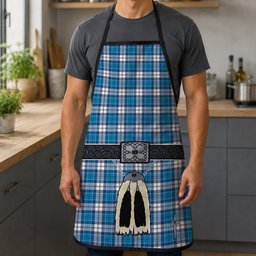 ScotsTee Shop Scottish Roberton Clan Highland Kilt Sporran Tartan Apron