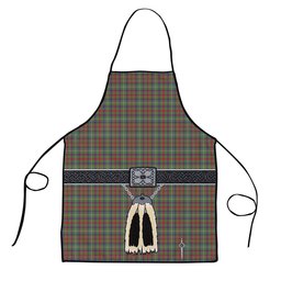 ScotsTee Shop Scottish Shaw Green Modern Clan Highland Kilt Sporran Tartan Apron