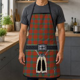 ScotsTee Shop Scottish Robertson Ancient Clan Highland Kilt Sporran Tartan Apron