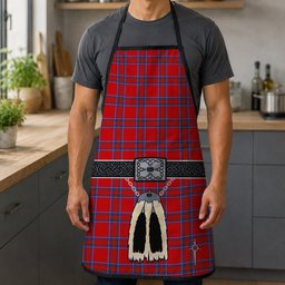ScotsTee Shop Scottish Rait Clan Highland Kilt Sporran Tartan Apron