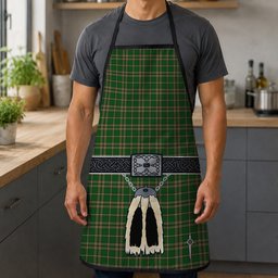 ScotsTee Shop Scottish O'Neill Clan Highland Kilt Sporran Tartan Apron