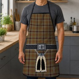 ScotsTee Shop Scottish O'Keefe Clan Highland Kilt Sporran Tartan Apron