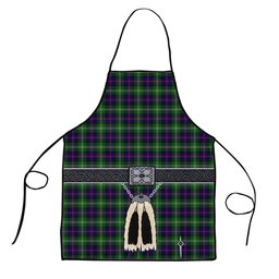 ScotsTee Shop Scottish Sutherland Modern Clan Highland Kilt Sporran Tartan Apron