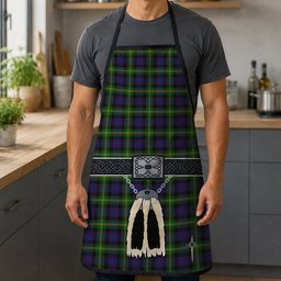 ScotsTee Shop Scottish Watson Clan Highland Kilt Sporran Tartan Apron