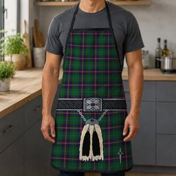 ScotsTee Shop Scottish Young Clan Highland Kilt Sporran Tartan Apron
