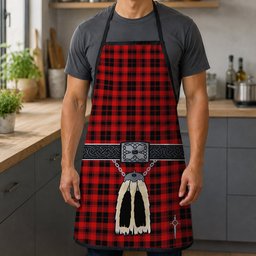 ScotsTee Shop Scottish Murray of Ochtertyre Modern Clan Highland Kilt Sporran Tartan Apron