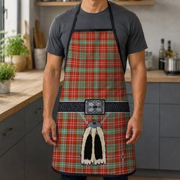 ScotsTee Shop Scottish Ogilvie (Ogilvy) Ancient Clan Highland Kilt Sporran Tartan Apron