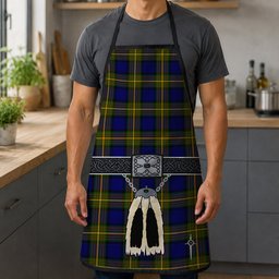 ScotsTee Shop Scottish Muir Clan Highland Kilt Sporran Tartan Apron