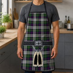 ScotsTee Shop Scottish Malcolm Dress Clan Highland Kilt Sporran Tartan Apron