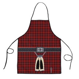 ScotsTee Shop Scottish McCandlish Red Clan Highland Kilt Sporran Tartan Apron