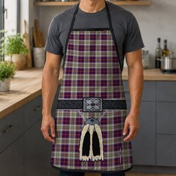 ScotsTee Shop Scottish Walker Dress Clan Highland Kilt Sporran Tartan Apron
