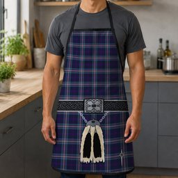ScotsTee Shop Scottish Nevoy Clan Highland Kilt Sporran Tartan Apron
