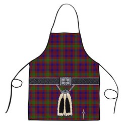 ScotsTee Shop Scottish MacTier of Durris Clan Highland Kilt Sporran Tartan Apron