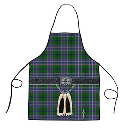 ScotsTee Shop Scottish Wishart Hunting Modern Clan Highland Kilt Sporran Tartan Apron
