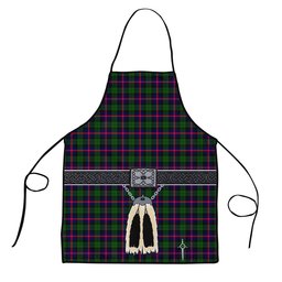 ScotsTee Shop Scottish Urquhart Modern Clan Highland Kilt Sporran Tartan Apron