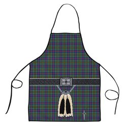 ScotsTee Shop Scottish Wood SC Clan Highland Kilt Sporran Tartan Apron