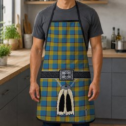 ScotsTee Shop Scottish Oliver Dress Pink Clan Highland Kilt Sporran Tartan Apron