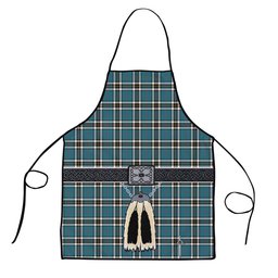 ScotsTee Shop Scottish Thompson Dress Blue Ancient Clan Highland Kilt Sporran Tartan Apron