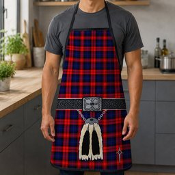 ScotsTee Shop Scottish McCracken Clan Highland Kilt Sporran Tartan Apron