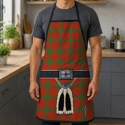 ScotsTee Shop Scottish McQueary Ancient Clan Highland Kilt Sporran Tartan Apron