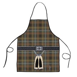 ScotsTee Shop Scottish Stewart Hunting Weathered Clan Highland Kilt Sporran Tartan Apron