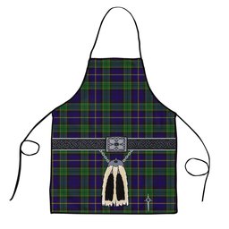 ScotsTee Shop Scottish Mulholland Clan Highland Kilt Sporran Tartan Apron