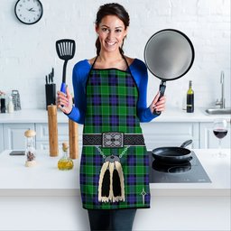 ScotsTee Shop Scottish Monteith Clan Highland Kilt Sporran Tartan Apron