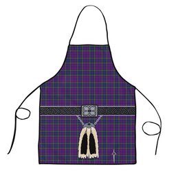 ScotsTee Shop Scottish Wardlaw Modern Clan Highland Kilt Sporran Tartan Apron