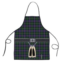 ScotsTee Shop Scottish Malcolm 2 Clan Highland Kilt Sporran Tartan Apron