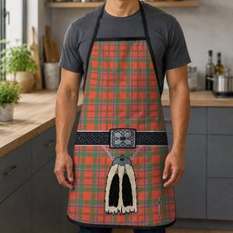 ScotsTee Shop Scottish Monroe Ancient Clan Highland Kilt Sporran Tartan Apron