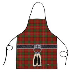 ScotsTee Shop Scottish McInally Clan Highland Kilt Sporran Tartan Apron