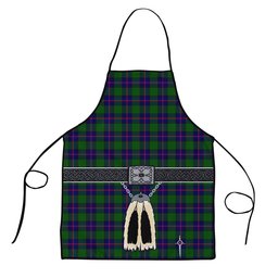 ScotsTee Shop Scottish Shaw Modern Clan Highland Kilt Sporran Tartan Apron