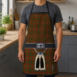 ScotsTee Shop Scottish MacRurie or MacRory Clan Highland Kilt Sporran Tartan Apron
