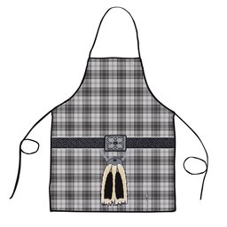 ScotsTee Shop Scottish Sandilands Grey Clan Highland Kilt Sporran Tartan Apron