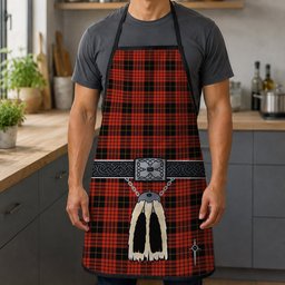 ScotsTee Shop Scottish Quarrie Ancient Clan Highland Kilt Sporran Tartan Apron