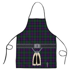 ScotsTee Shop Scottish Urquhart Clan Highland Kilt Sporran Tartan Apron
