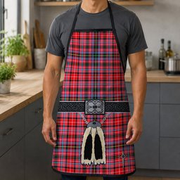 ScotsTee Shop Scottish Straiton Clan Highland Kilt Sporran Tartan Apron