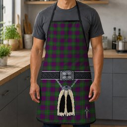 ScotsTee Shop Scottish Singh Clan Highland Kilt Sporran Tartan Apron
