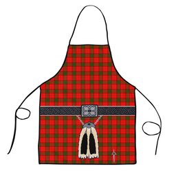 ScotsTee Shop Scottish Maxwell Modern Clan Highland Kilt Sporran Tartan Apron