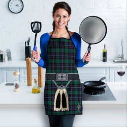 ScotsTee Shop Scottish Mitchell Modern Clan Highland Kilt Sporran Tartan Apron