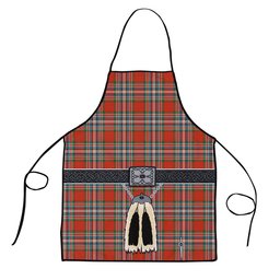 ScotsTee Shop Scottish McFarland Red Ancient Clan Highland Kilt Sporran Tartan Apron