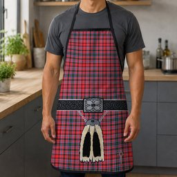 ScotsTee Shop Scottish Pitblado Clan Highland Kilt Sporran Tartan Apron