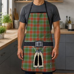 ScotsTee Shop Scottish Muirhead Ancient Clan Highland Kilt Sporran Tartan Apron