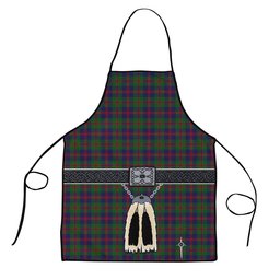 ScotsTee Shop Scottish Robertson Struan Clan Highland Kilt Sporran Tartan Apron