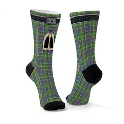 ScotsTee Shop Scottish Ayrshire District Clan Highland Kilt Sporran Tartan Socks