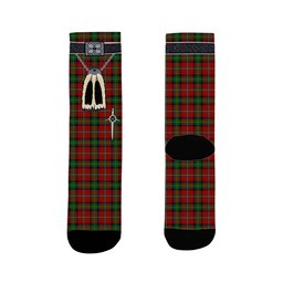 ScotsTee Shop Scottish Boyd Clan Highland Kilt Sporran Tartan Socks